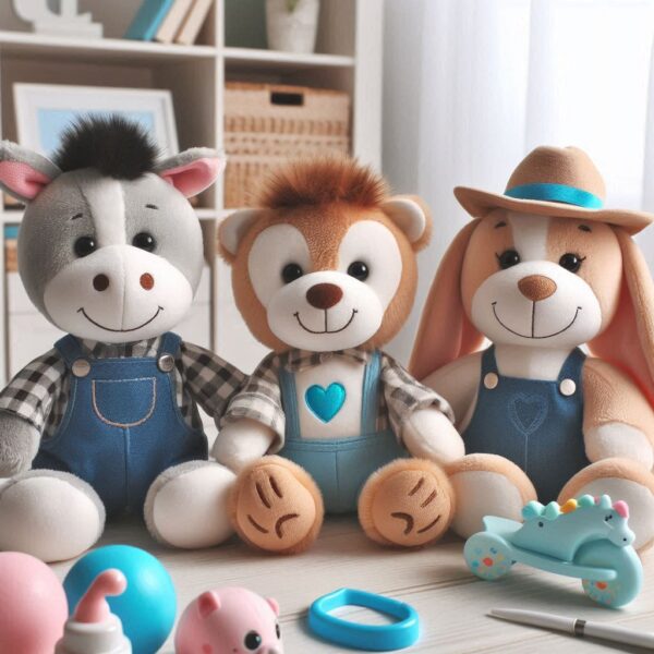 Happy Friends: Soft Plush Toys for Little Huggers